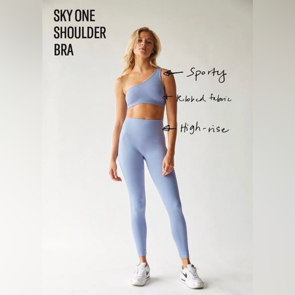 SetActive ribbed one shoulder bra